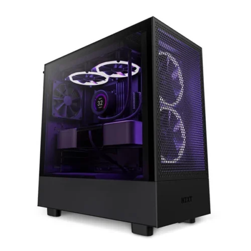 Nzxt H5 Flow (E-ATX) Mid Tower Cabinet (Black)