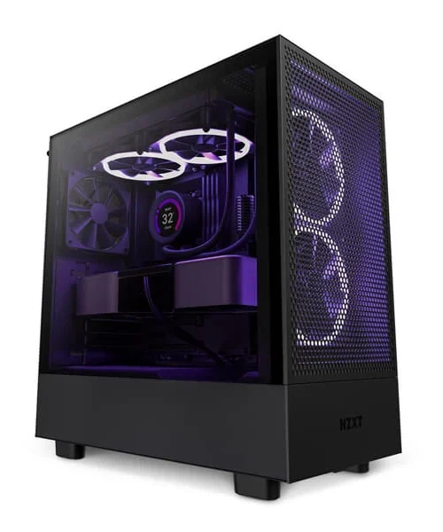Nzxt H5 Flow (E-ATX) Mid Tower Cabinet (Black)