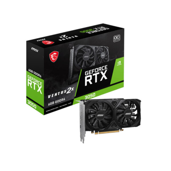 MSI GeForce RTX 3050 Ventus 2X OC 6GB GDDR6