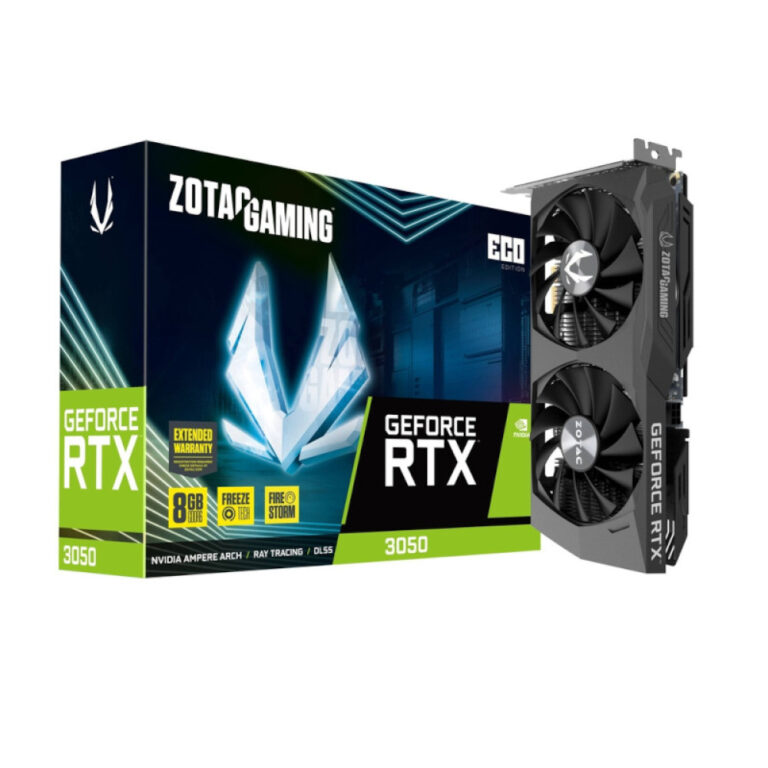 Zotac Gaming GeForce RTX 3050 Eco 8GB GDDR6