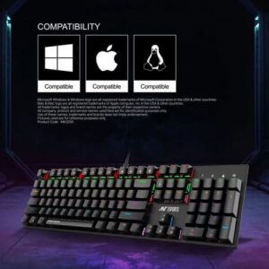 Ant Esports MK3200 V2 Wired Full Mechanical Gaming Keyboard