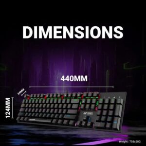 Ant Esports MK3200 V2 Wired Full Mechanical Gaming Keyboard
