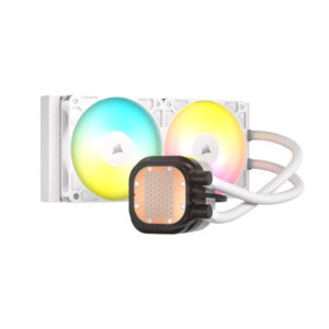 Corsair Nautilus 240 RS ARGB Liquid CPU Cooler (White)
