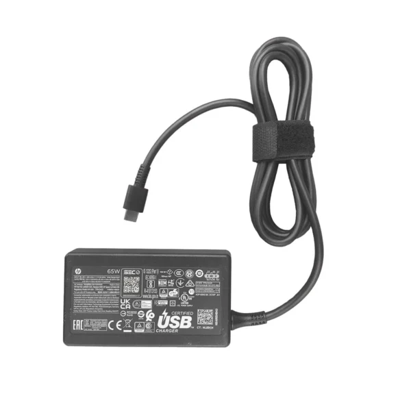 HP 65W USB Type-C Original Adapter | Balaji Computer Wala