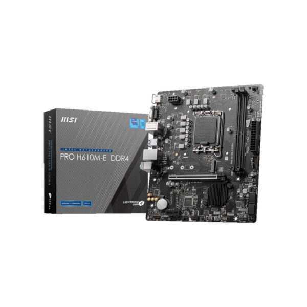 MSI Pro H610M-E DDR4 Motherboard