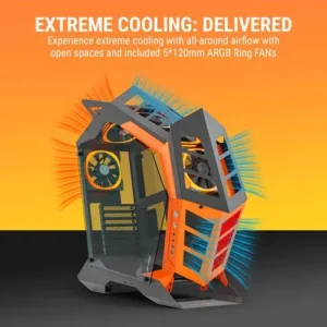 ANT Esports Cypher G3 ARGB Gaming Mid Tower Case