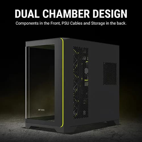 Ant Esports Crystal Arc ARGB Mid Tower Cabinet