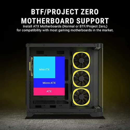 Ant Esports Crystal Arc ARGB Mid Tower Cabinet
