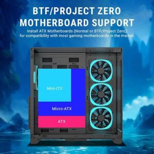 Ant Esports Crystal Mirror ATX Mid Tower Cabinet