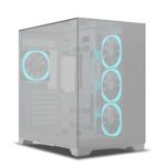 Ant Esports Crystal Mirror White ATX Mid Tower Cabinet