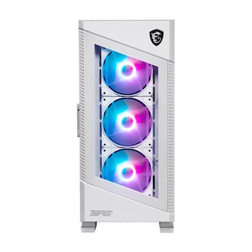 MSI MPG Velox 100R ARGB White Mid Tower Case | Balaji Computer Wala
