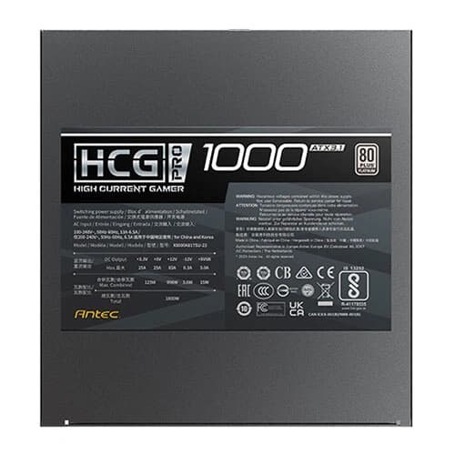 Antec Hcg1000 Pro Platinum ATX 3.1 Fully Modular Smps
