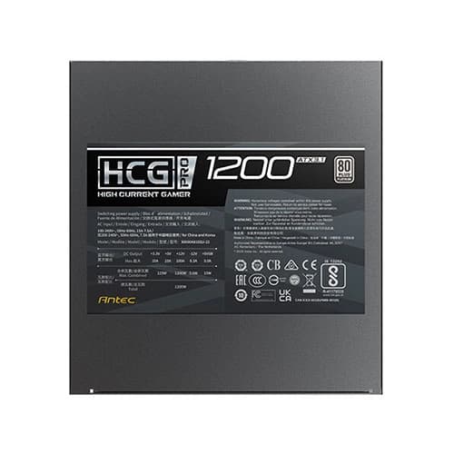 Antec Hcg1200 Pro Platinum 3.1 Fully Modular Smps