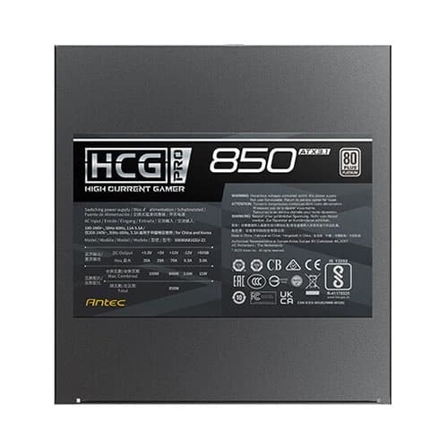 Antec Hcg850 Pro Platinum Atx 3.1 Fully Modular Smps