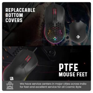 Cosmic Byte Firestorm RGB Gaming Mouse