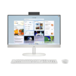 HP AIO 24-Cr0477in 13th Gen Intel Core i5-1334U / 8GB / 512GB SSD/ Mso 365* Office 24 / Win 11 Home / 23.8" FHD/ White