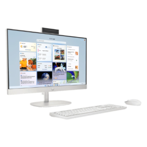 HP AIO 24-Cr0477in 13th Gen Intel Core i5-1334U / 8GB / 512GB SSD/ Mso 365* Office 24 / Win 11 Home / 23.8" FHD/ White