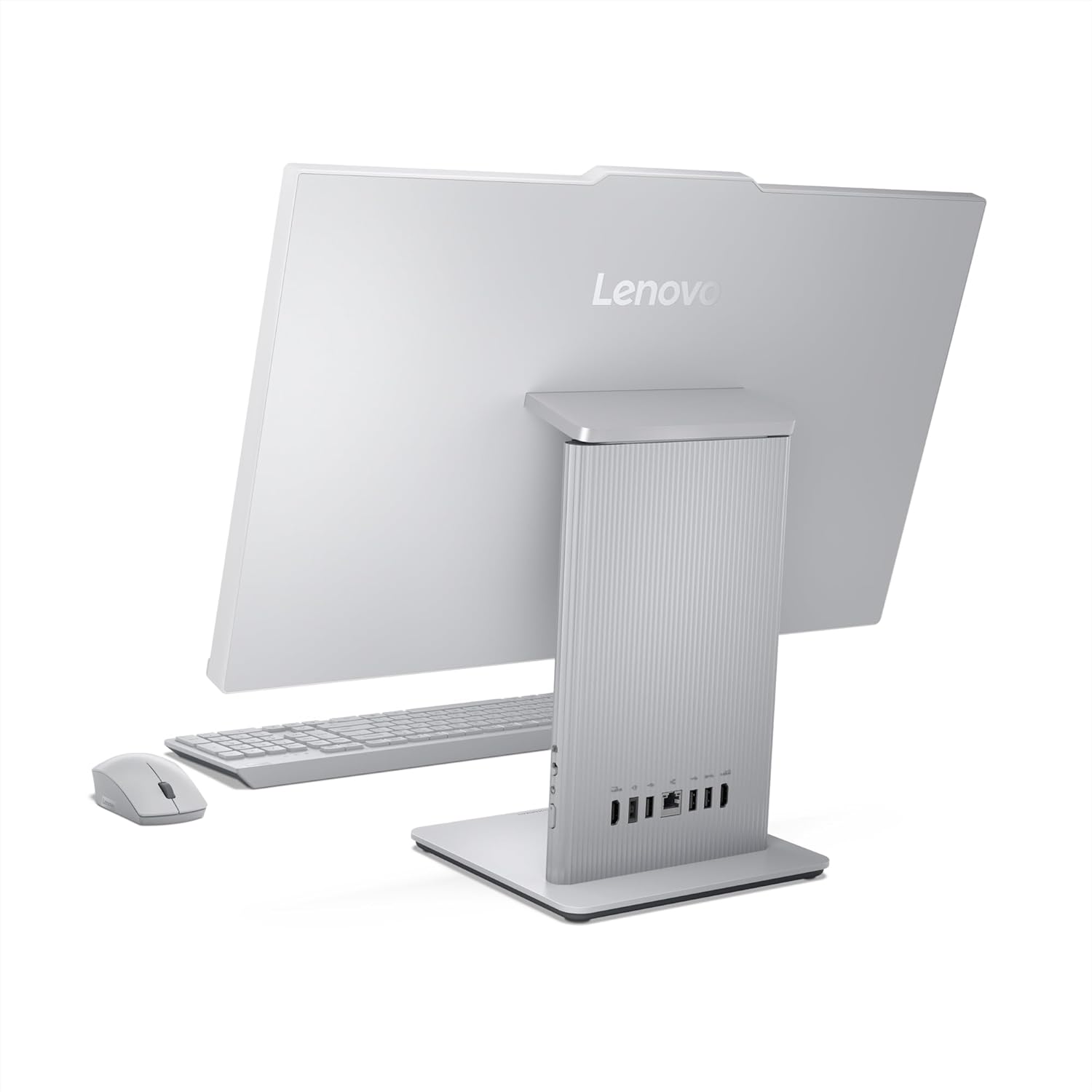 61jcR6EDONL._SL1500_ Lenovo IdeaCentre AIO 13th Gen Core™ i5-13420H 24" FHD IPS (16GB RAM/512GB SSD/Windows11/Office 24/3Wx2 Harman Speakers/Wireless EOS Keyboard & Mouse, Cloud Grey), All-in-One Desktop
