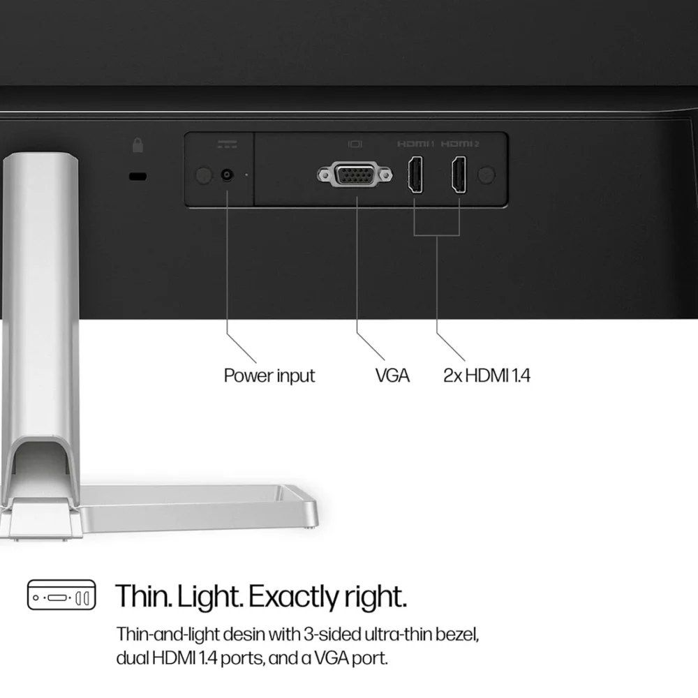 HP SERIES 5 27 INCH FHD MONITOR - 527SF - Image 3