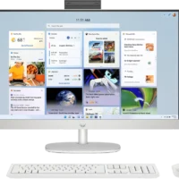 Hp (27") AIO Desktop Pc 27-Cr1026in Intel Ultra 5 -125U/Win 11+MSO 21/16GB/512 GB SSD/ Grphx Graphics UMA , Height Adjustable Stand/Wireless/ ODD No/Shell White