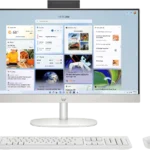 Hp AIO 24-Cr0477in (I5-1334U/8GB/512GB/24/W11 Ms24/Shell White)