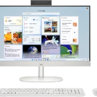 Hp AIO 24-Cr0477in (I5-1334U/8GB/512GB/24/W11 Ms24/Shell White)