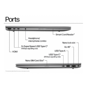 HP ZBook 8 G1i (16) Mobile Workstation PC, Silver