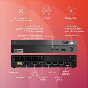 Lenovo ThinkCentre Neo 50s /Intel Core i5-13400/8GB RAM/512GB SSD/DOS/3 Year Warranty