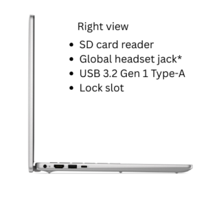 Dell 14 Pro PV14250 Core 5- 120U/ 8GB RAM / 512GB SSD/ BKLIT/ Dos/ 14" FHD 300 NITS/ No Lan/ 4 Cell/ 1 Year NBD Warranty