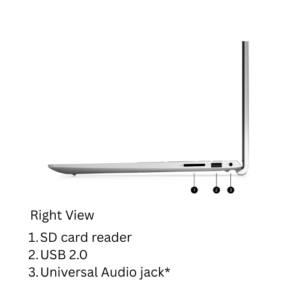 Dell 15 Laptop DC15250 Intel Core i5-1334U/16GB RAM/512GB SSD/15.6&Prime;/ Wi-Fi 6/ Win 11/MSO 24/1 Year Onsite Warranty
