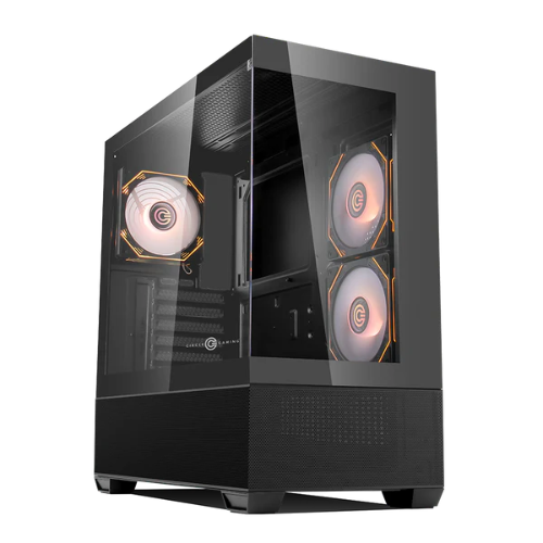 Circle Gaming Defender ZX3 Mid-Tower Gaming Cabinet - Black