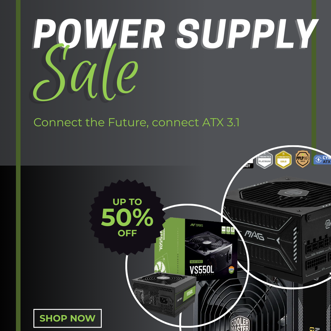 Power Supply Like Ant Esports, Cooler Master, Msi, Deep Cool