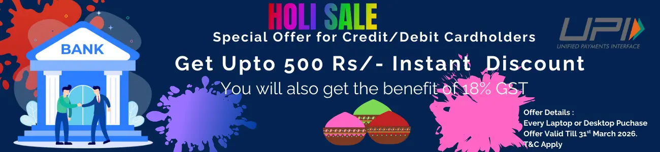 Holi Offer | Balaji Computer Wala