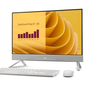 Dell AIO INS EC27250 Intel Core i5 13th Gen 1334U/ 16GB RAM/512GB SSD / Wi-Fi+BT / Webcam / Speaker /23.8"LED / Win 11 Home + MSO 24/White/ 3 year Warranty
