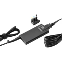 HP 65W (Multi Pin) Slim AC Adapter 65W - Black (4.5mm, 7.4mm, 5.5mm) | Balaji Computer Wala