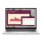 Dell Pro 14 PC14250 laptop with 14 inch FHD display and backlit keyboard