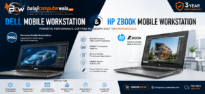 Buy HP ZBook & Dell Precision Mobile Workstation laptops online in India for CAD, 3D Rendering, Engineering, AI Development and Professional Business Applications.