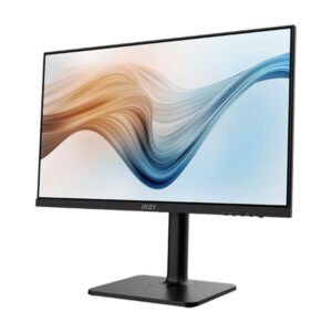 MSI Modern MD241P 24-inch Full HD business monitor with IPS panel, ergonomic stand, and Eye Care technology