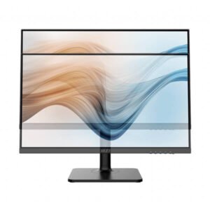 MSI Modern MD241P 24-inch Full HD business monitor with IPS panel, ergonomic stand, and Eye Care technology